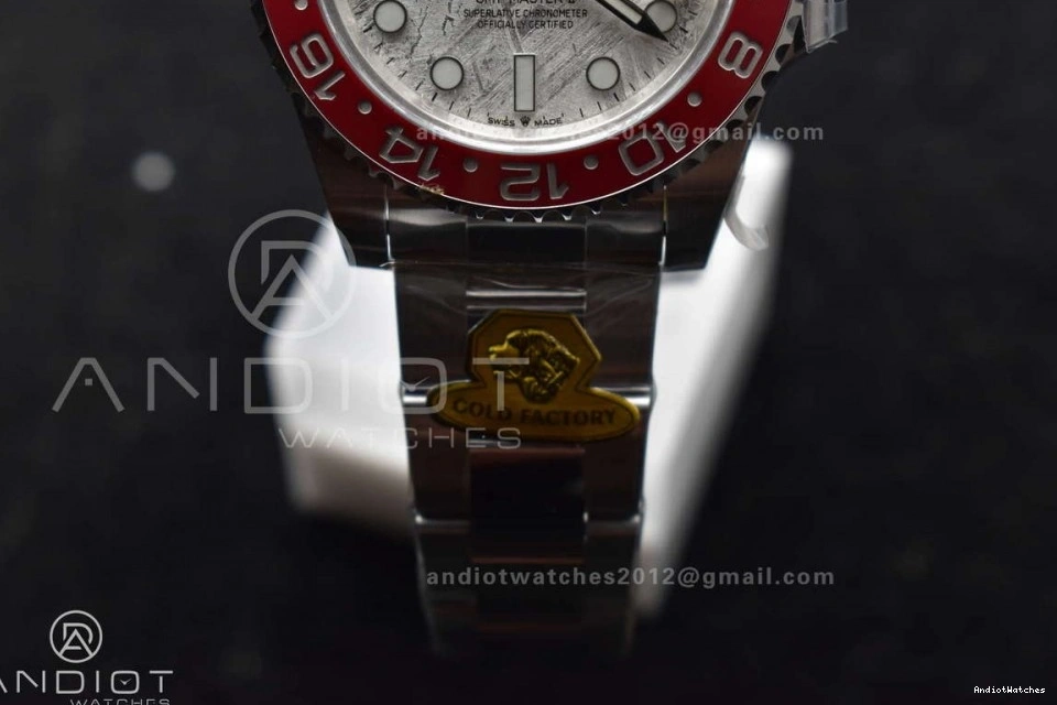 Dial 1:1 Real CHS Edition Oyster on GMT II Modern BLRO Best Gold 126719 Factory Meteorite VR3285 Bracelet Gain Master Weight 930 0219